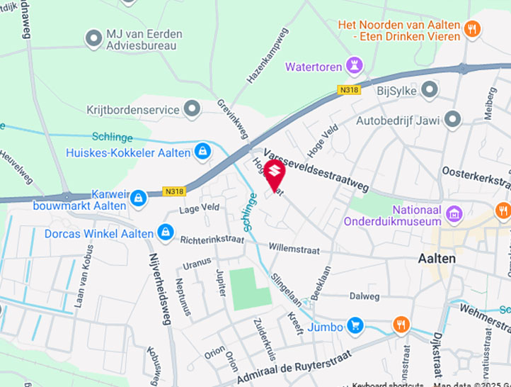 CarProf Winkelhorst - Locatie